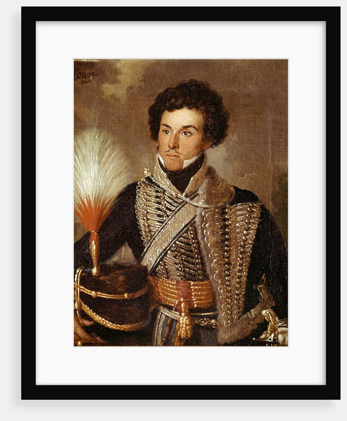 An officer, 18th Regiment of Dragoons, 1840 by William Allan