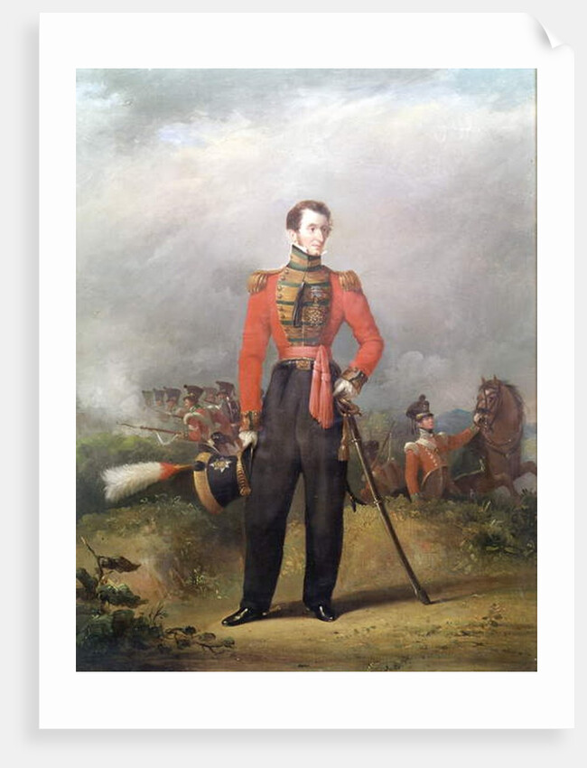 Lieutenant General Sir Thomas Bradford KCB, c.1825 by John (attr. to) Pardon