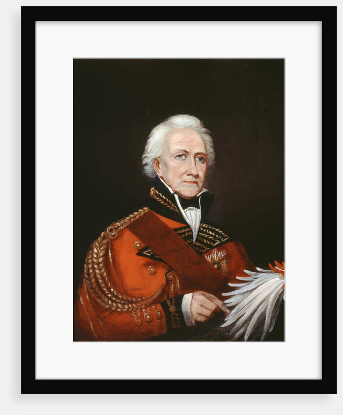 Major General Sir David Ochterlony Bt c.1816 by English School