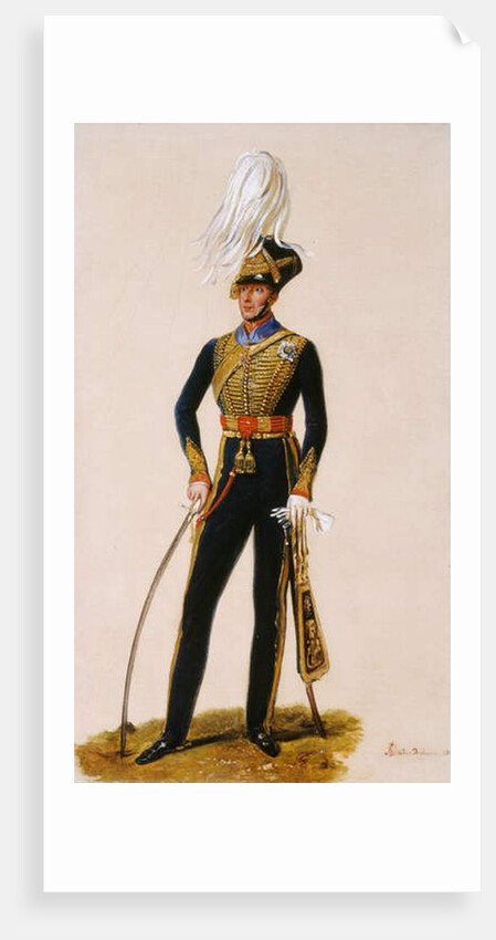 Lieutenant General Sir Thomas Downman KCH Royal Horse Artillery, c.1832 by Alexandre-Jean Dubois Drahonet
