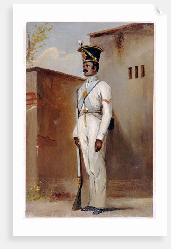 Lance Naik, 66th Bengal Native Infantry, 1842 by Alex Hunter