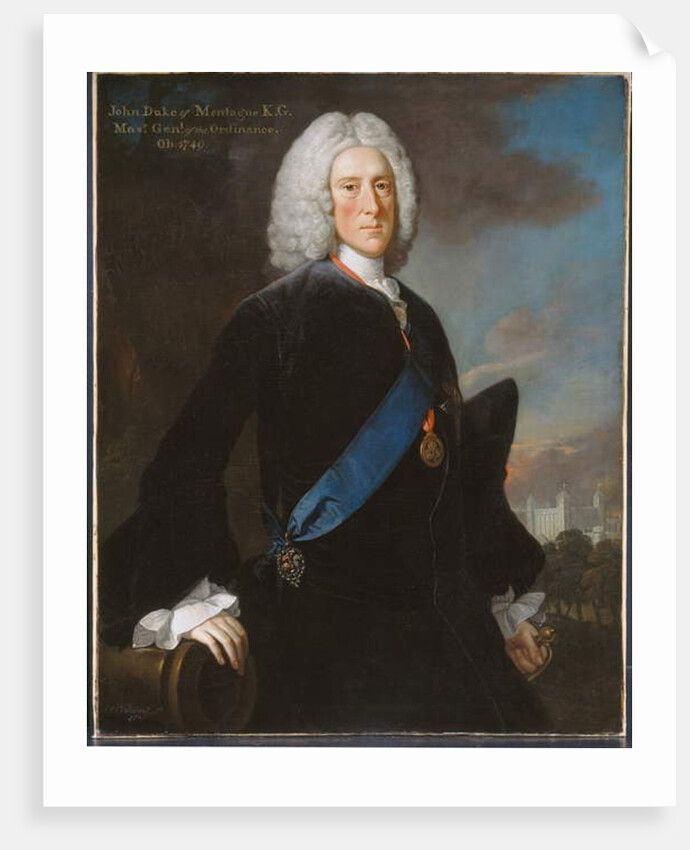 General John, 2nd Duke of Montagu Master General of the Ordnance, c.1740 by George Knapton