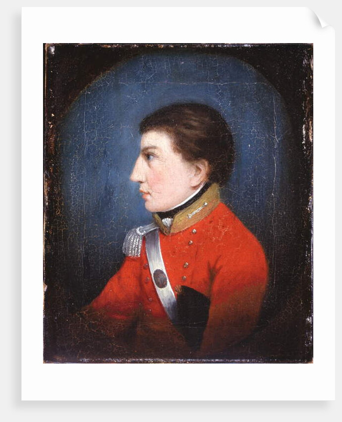 Unidentified infantry officer, c.1800 by English School