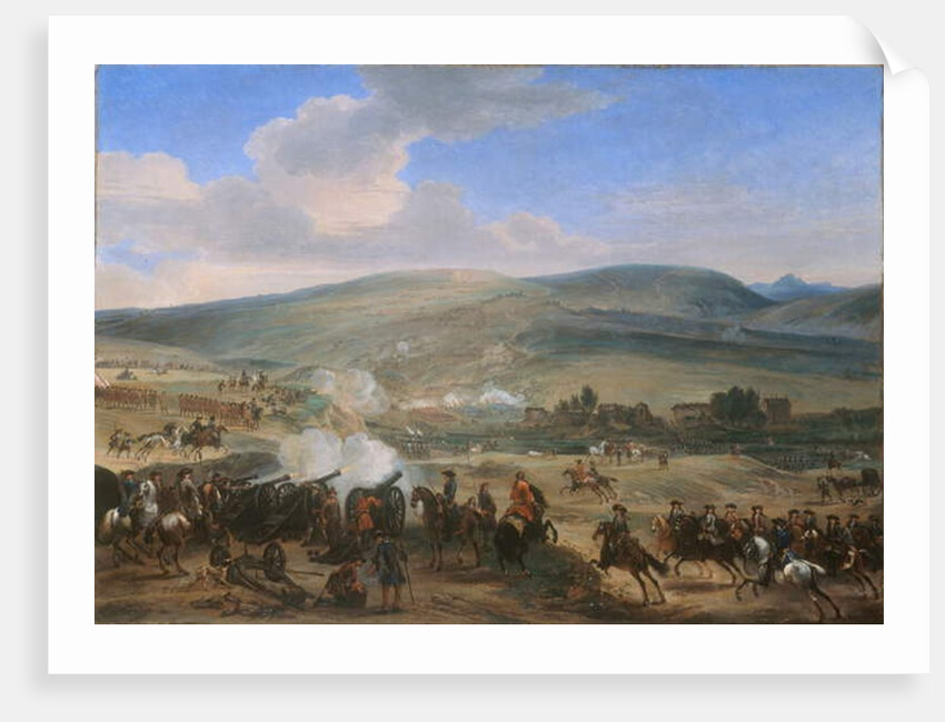 The Battle of the Boyne on 12th July 1690, 1690 by Jan Wyck