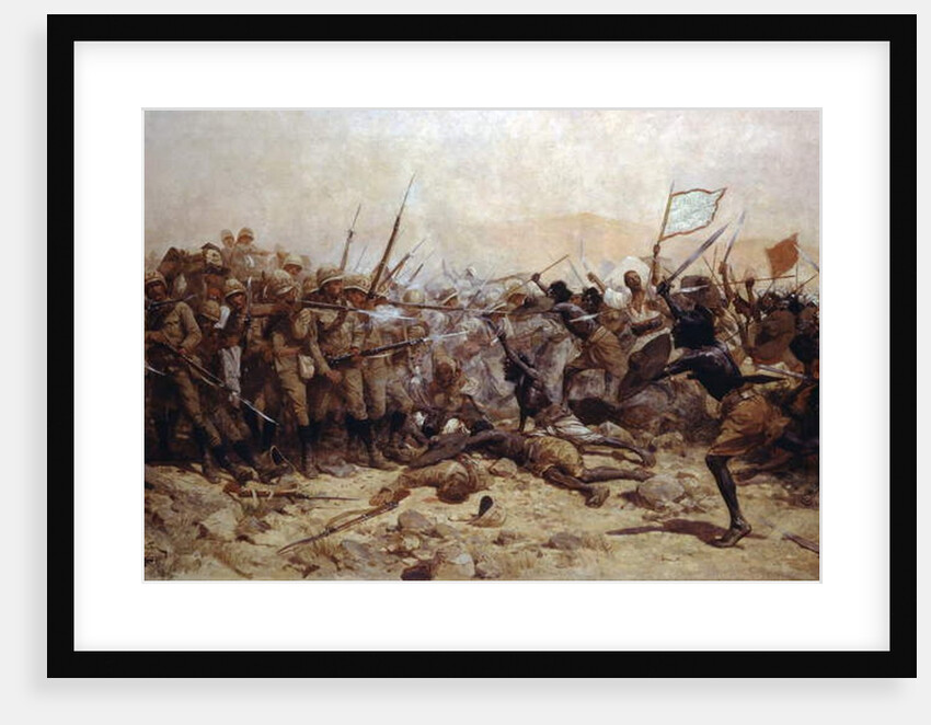The Battle of Abu Klea, 17th January 1885, 1896 by William Barnes Wollen