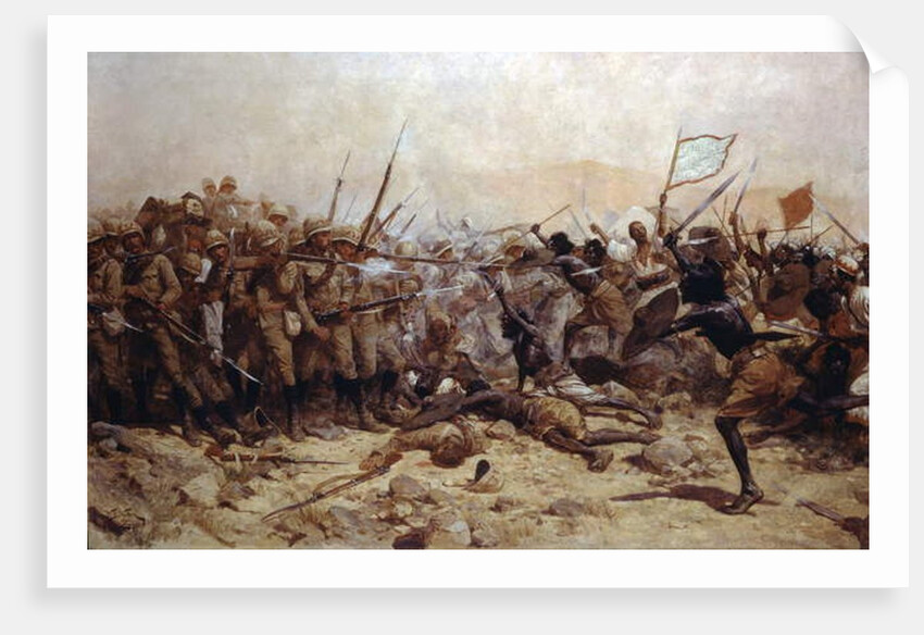 The Battle of Abu Klea, 17th January 1885, 1896 by William Barnes Wollen