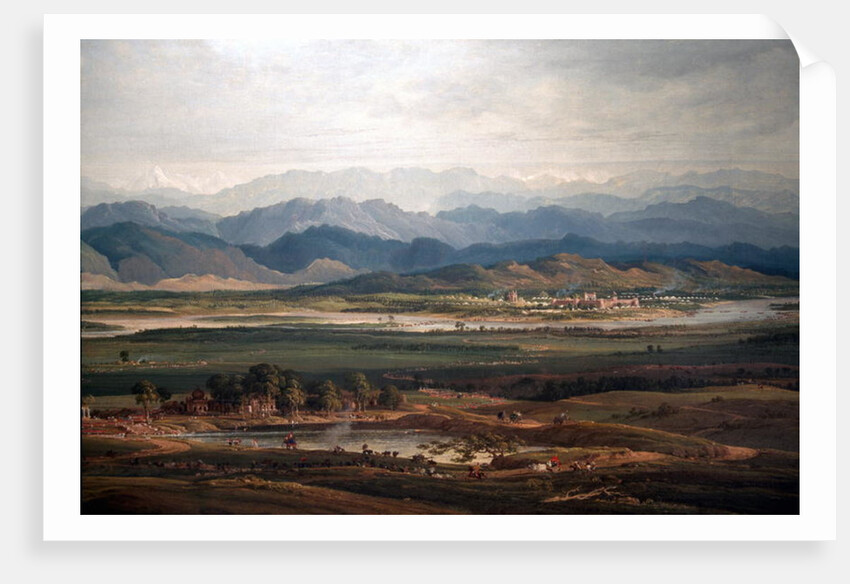 March of Francis Marquess of Hastings 1814-15 by Colonel Charles Joseph Doyle