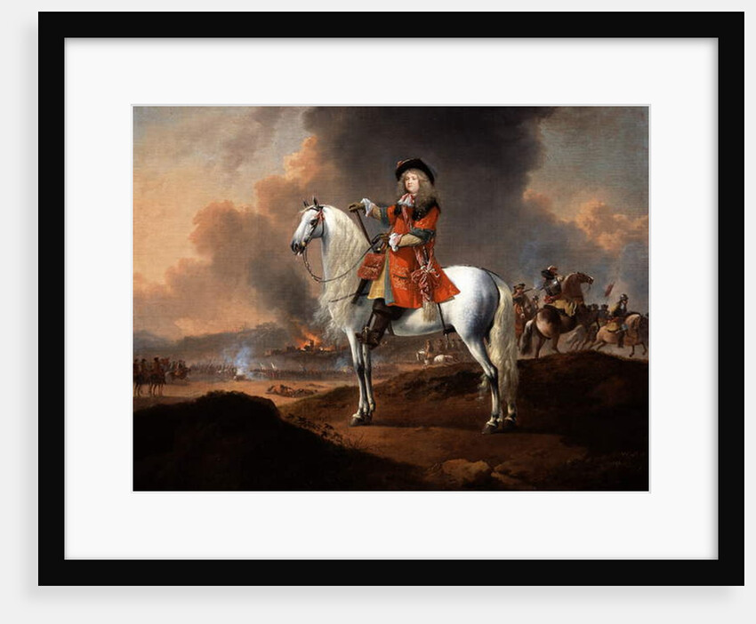 Lieutenant-Colonel Randolph Egerton MP of the King's Troop of Horse Guards, c.1672 by Jan Wyck