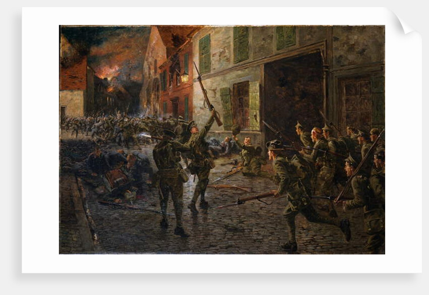 Landrecies, 25th August 1914, 1915 by William Barnes Wollen