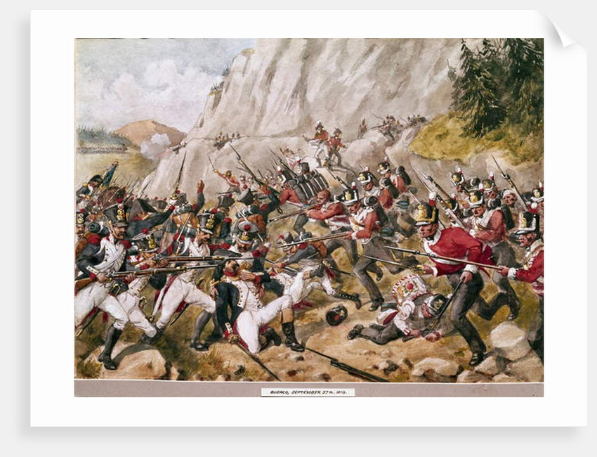 Busaco, September 27th 1810, c.1900 by Richard Simkin