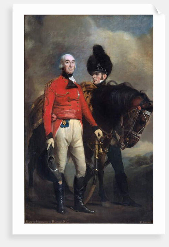 Sir Francis Rawdon-Hastings, 2nd Earl of Moira, c.1813 by Henry Raeburn