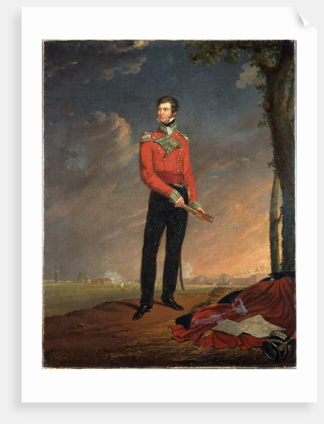 Major Sir Neil Campbell, 1819 by Edouard Pingret