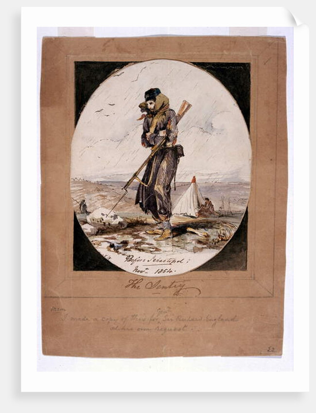 The Sentry, before Sebastopol, 1854 by Henry John Wilkinson