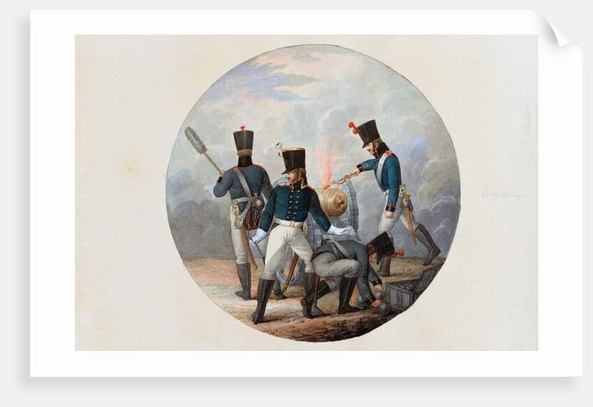 Artillery, c.1807 by English School
