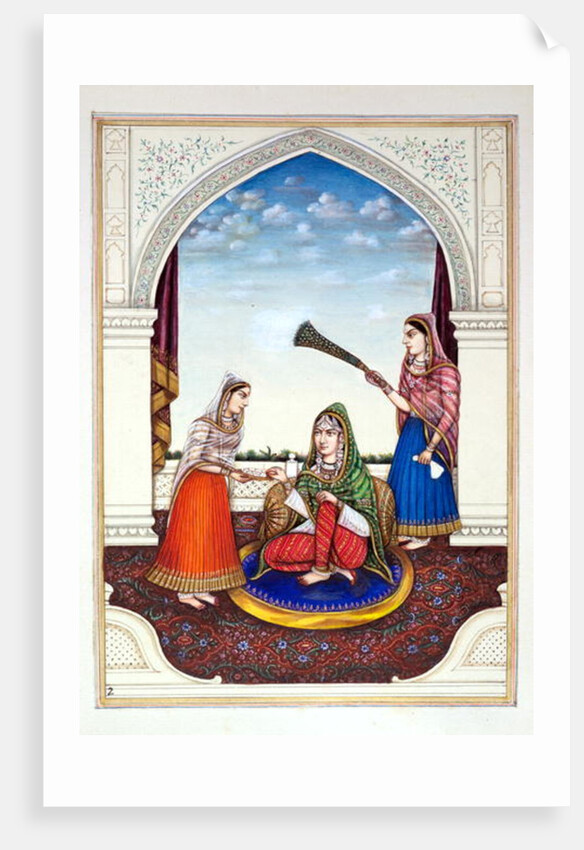 Maharani Jindan by Indian School