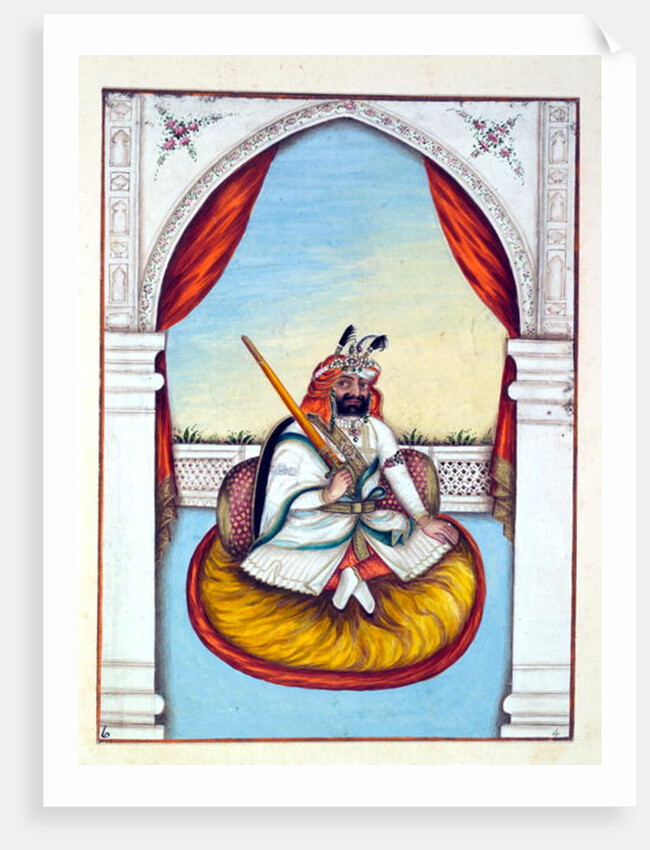 Marharajah Sher Singh by Indian School