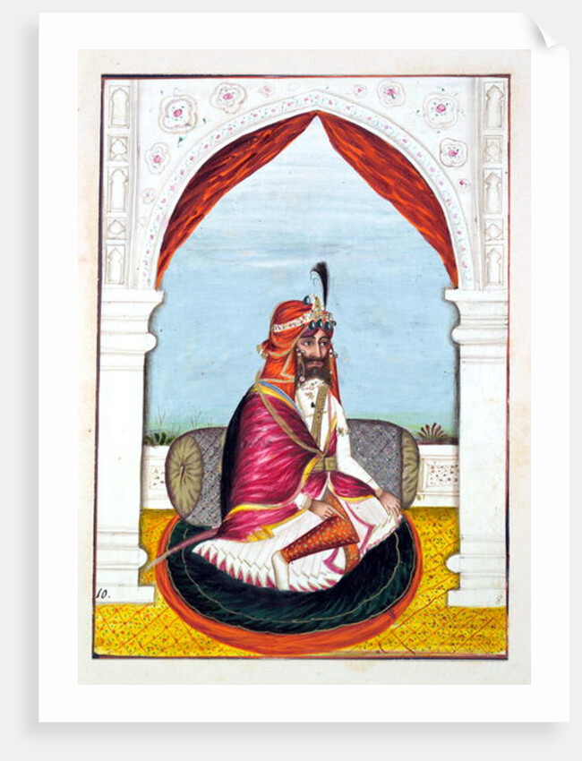 Rajah Suchet Singh by Indian School