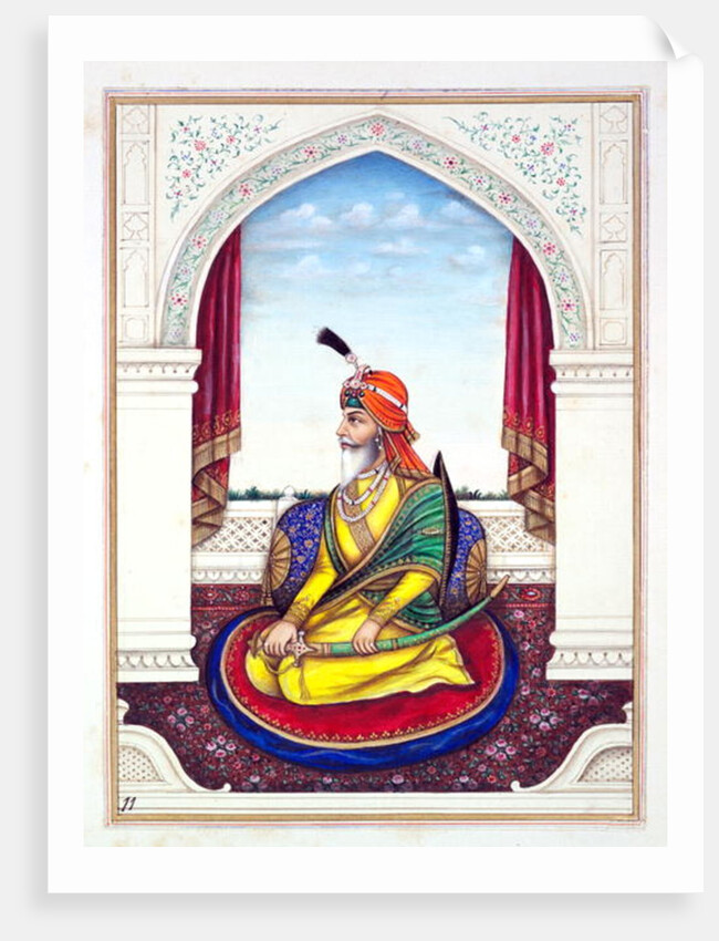 Rajah Chattar Singh by Indian School