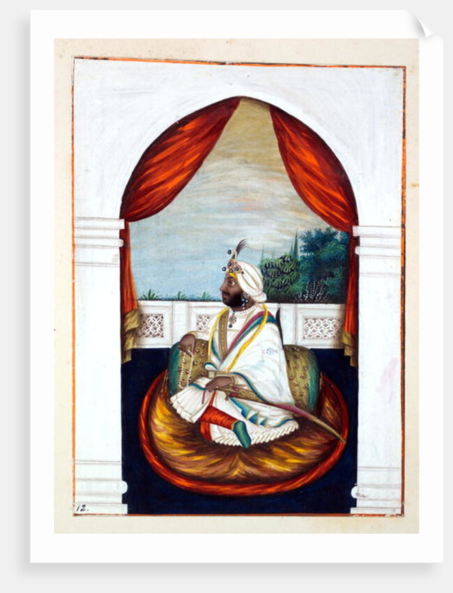 Rajah Sher Singh by Indian School