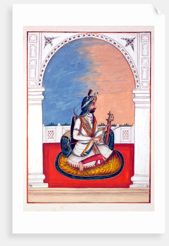 Rajah Hira Singh by Indian School