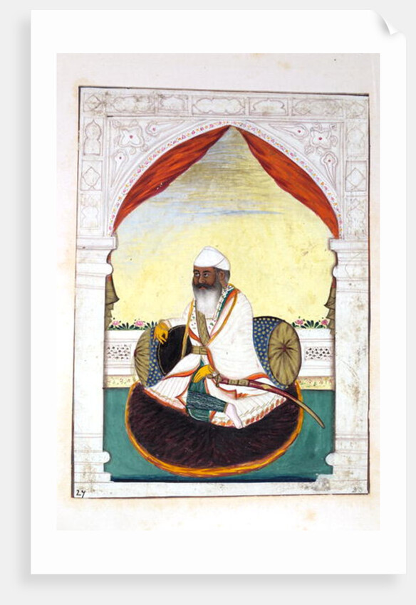 Sirdar Gurmukh Singh Bhai by Indian School