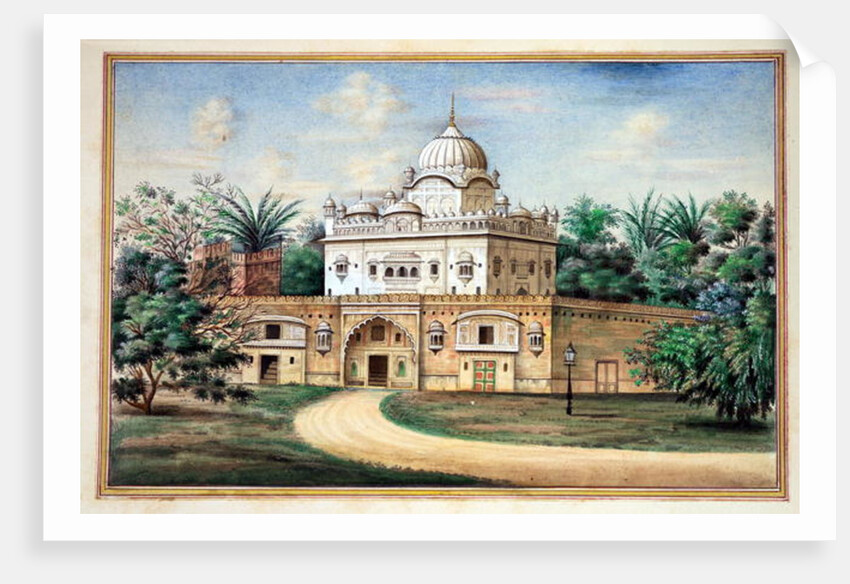 Akali Temple Amritsar by Indian School