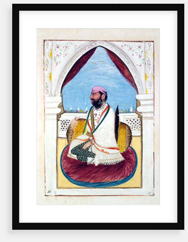 Sirdar Hukm Singh by Indian School