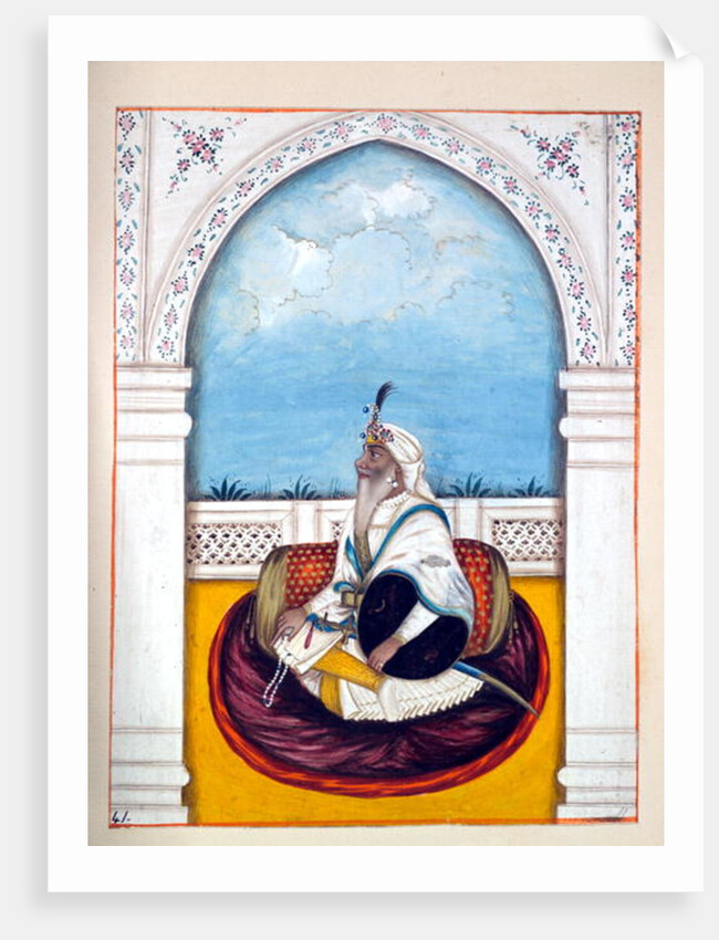 Jemadar Khushyal Singh by Indian School