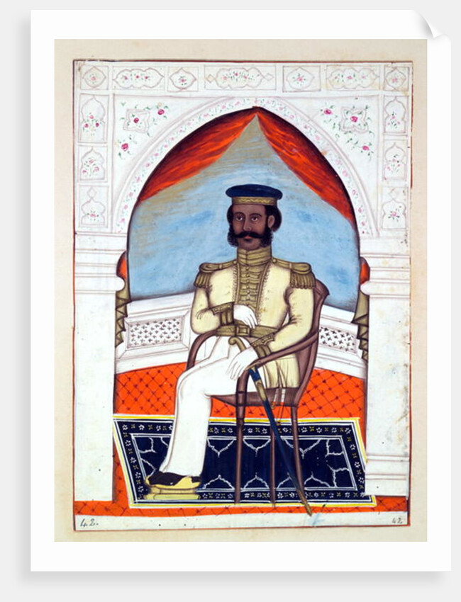 Colonel Dhunkal Singh by Indian School