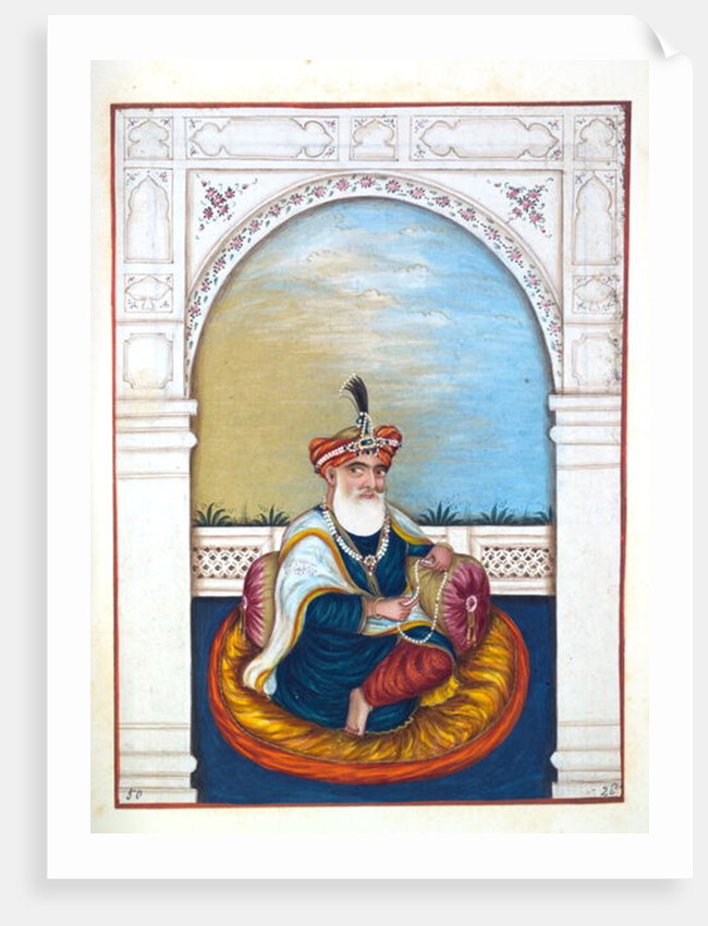 Nawab Sarfaraz Khan by Indian School