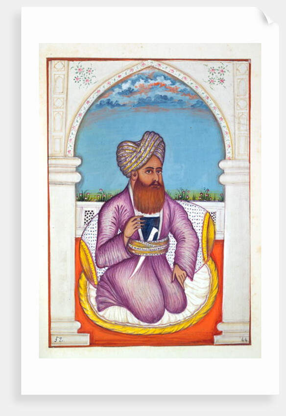 Nawab Pir Mohammad Khan by Indian School