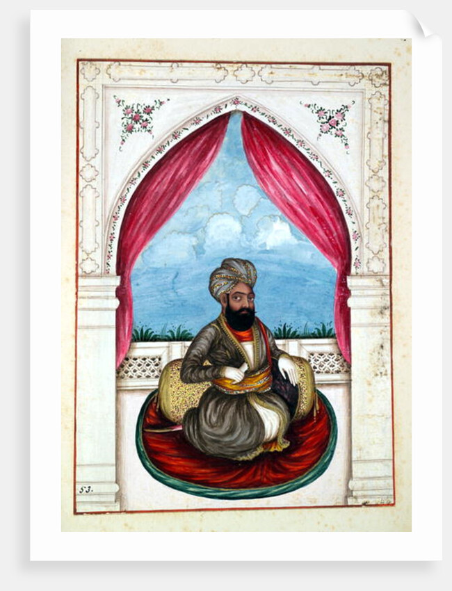 Nawab Mohammad Akhbar Khan by Indian School