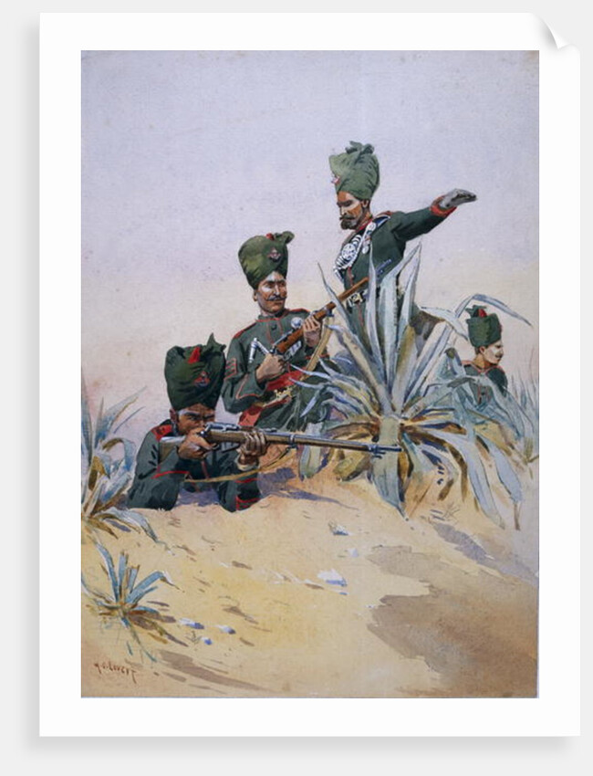 Soldiers of the 125th Napier's Rifles by Alfred Crowdy Lovett