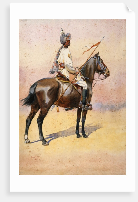 Jodphur Sardar Risala, Ratore Rajput by Alfred Crowdy Lovett