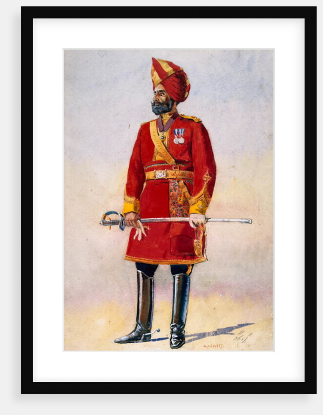 The Commandant of the Bharatpur Infantry by Alfred Crowdy Lovett