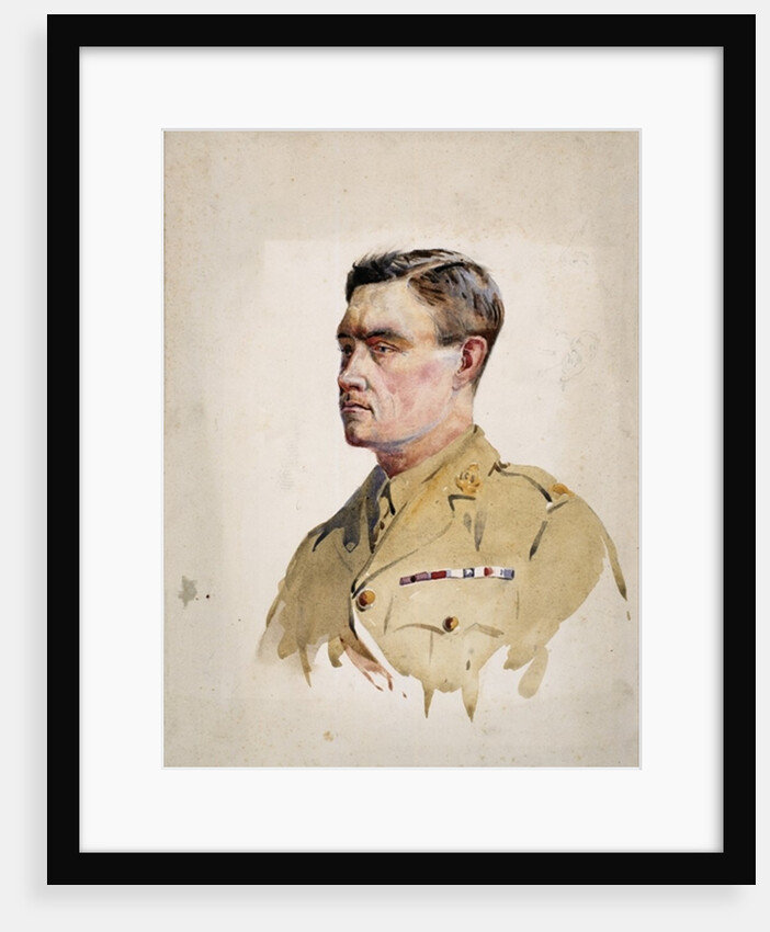 Major A. Martin-Leake, VC, 1902 by Alfred Crowdy Lovett