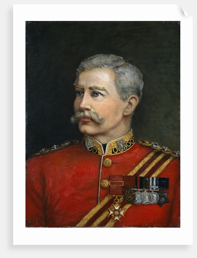 Colonel Hugh Shaw VC CB, Royal Irish Regiment, 1885 by English School