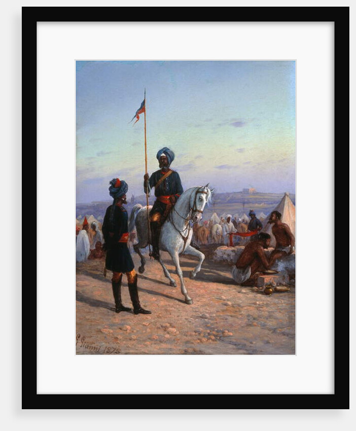 10th [Bengal] Lancers, Malta, 1878 by Girolamo Gianni
