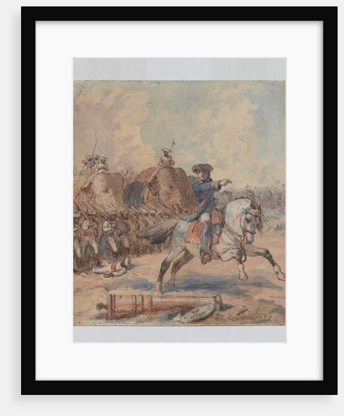 Clive at Plassey, 1757 by William Heath