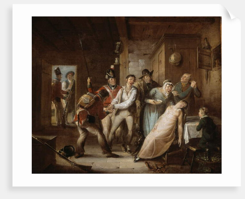 The Deserter Apprehended, 1815 circa by Robert Smirke