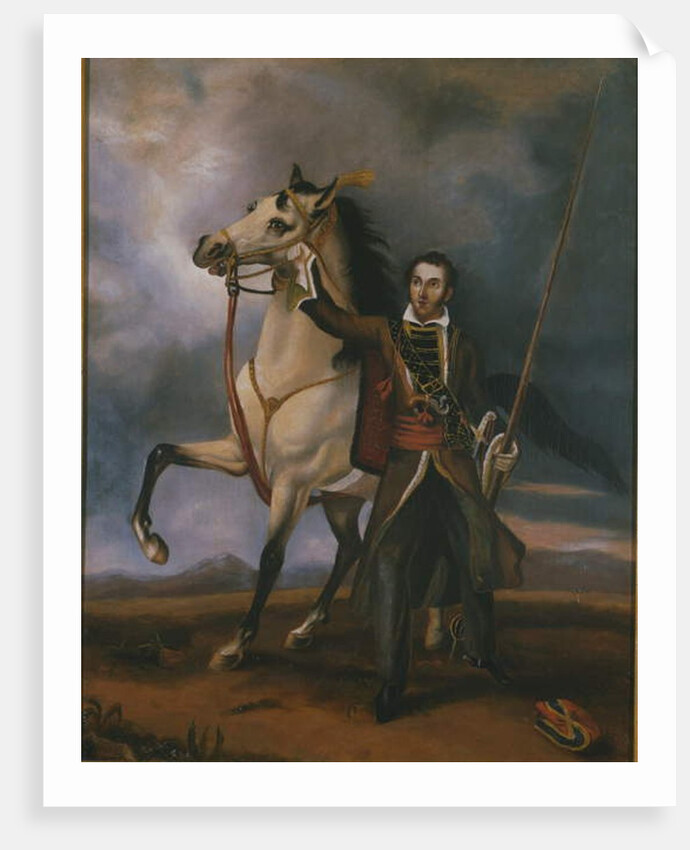Lieutenant Charles Swanston, Poona Irregular Horse, 1819 circa by Unknown Artist