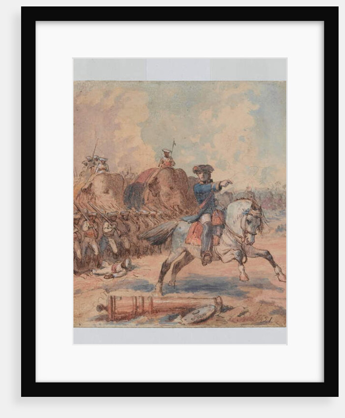 Clive at Plassey, circa 1821 by William Heath