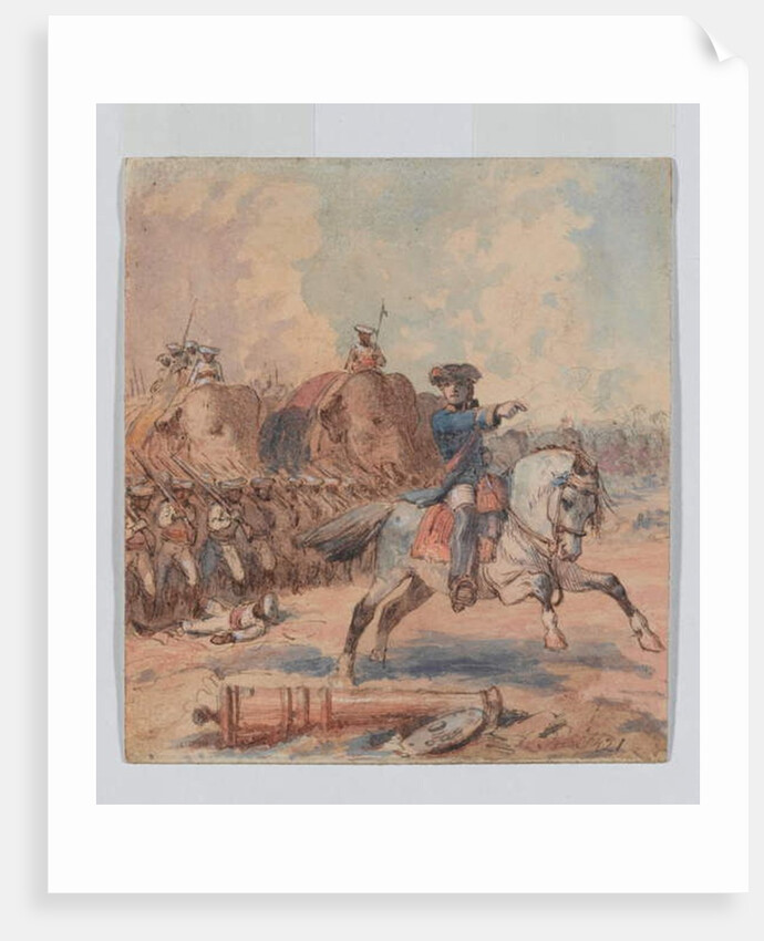 Clive at Plassey, circa 1821 by William Heath
