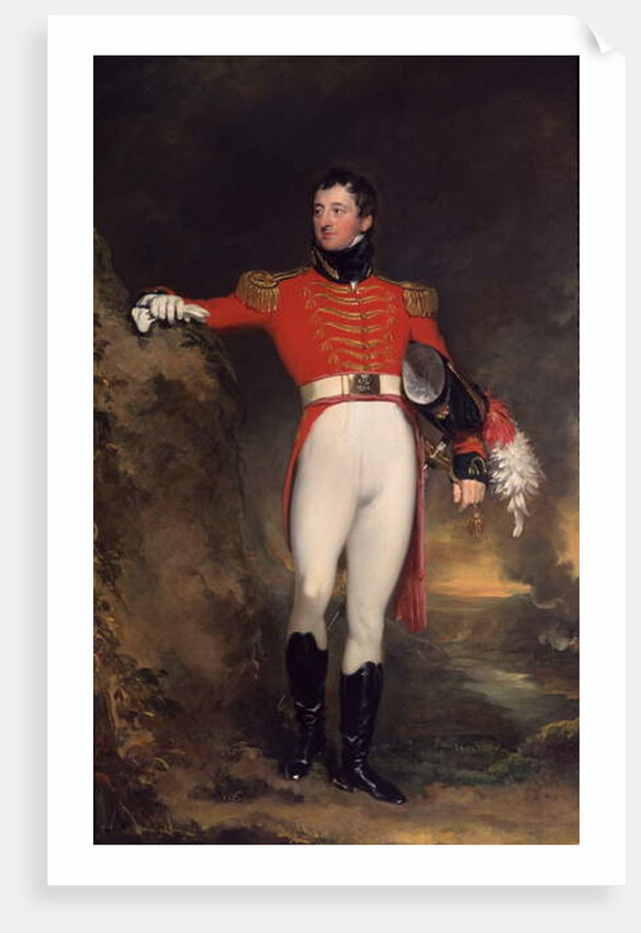 Lieutenant-General William, 1st Earl of Craven, 1815 circa by Thomas Lawrence