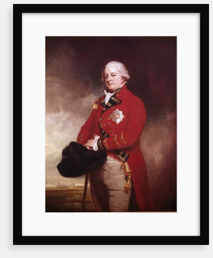 Major-General Sir Archibald Campbell of Inverneil and Ross KB, Governor and Commander-in-Chief, Madras, 1790 by George Romney