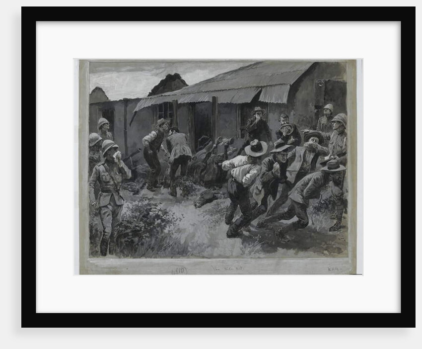 The Biter Bit: An Incident with Sir Redvers Bullers Force, 1900 by Gordon Frederick Browne