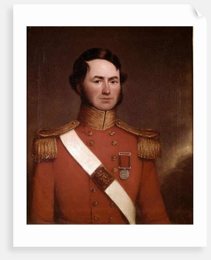 Lieutenant John Reid, 54th Regiment of Foot, 1835 circa by Unknown Artist