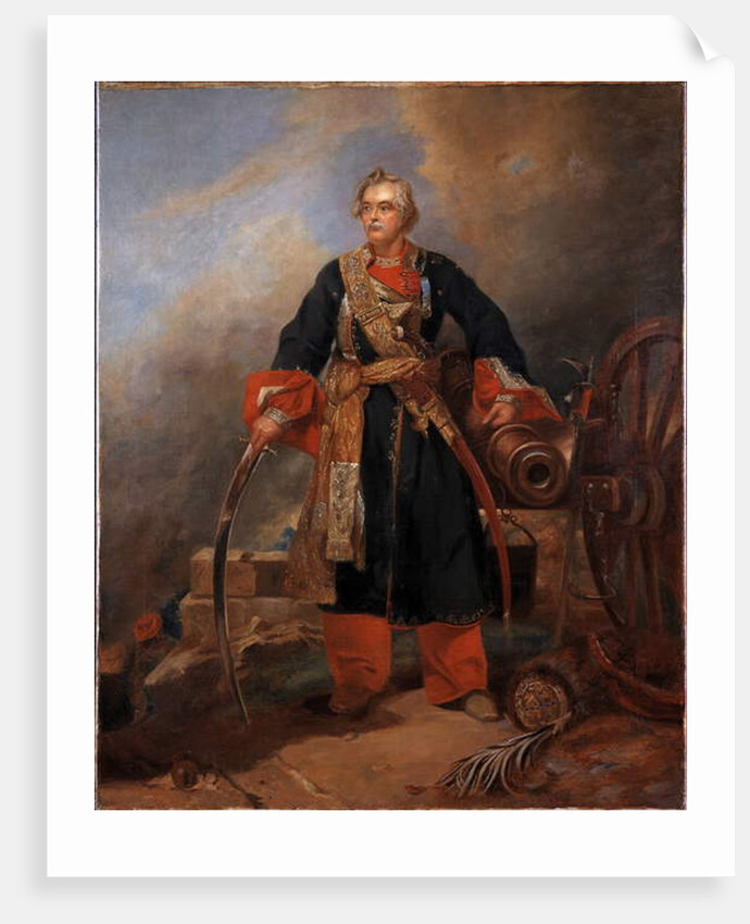 Lieutenant-General Sir John Bennet Hearsey, 2nd Irregular Cavalry, 1839 circa by Unknown Artist