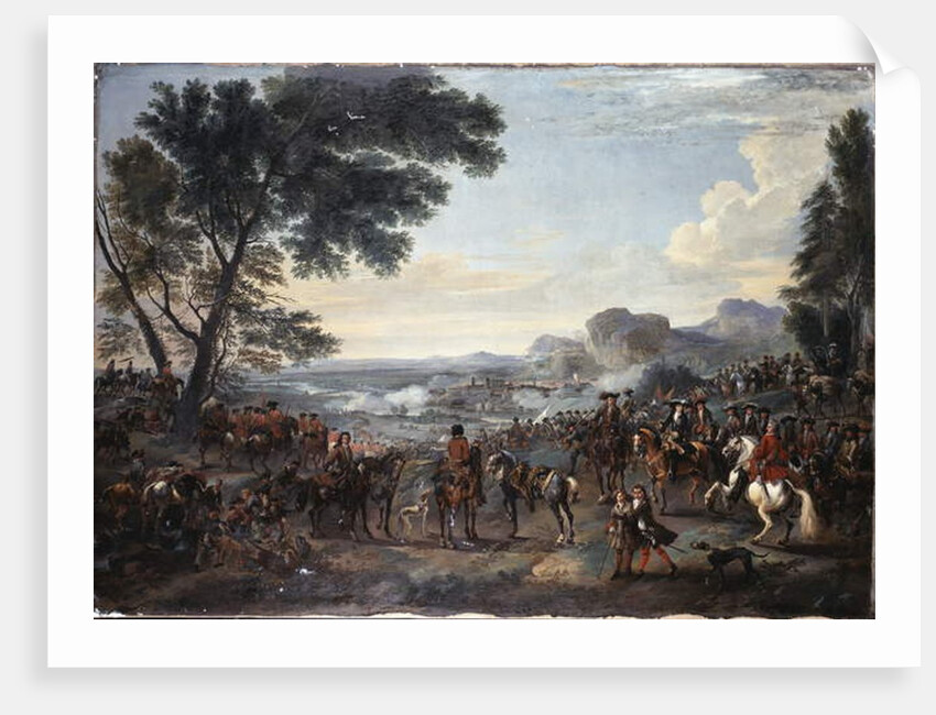 King William III and his army at the Siege of Namur, 1695 by Jan Wyck