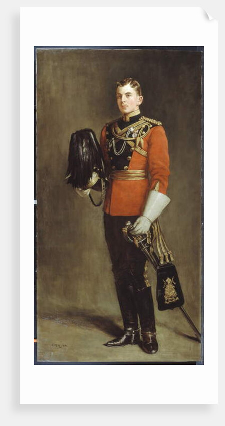 Second Lieutenant Edward Younger, 16th Queens Own Lancers, 1901 circa by Charles Martin Hardie
